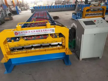 roof cold corrugated roll forming machine