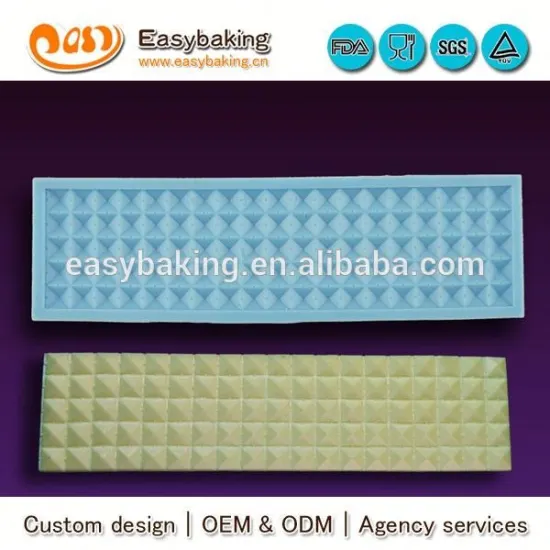 Giza chocolate & fondant silicone mold for cake decorating