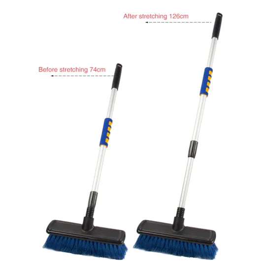 PP Bristle EVA Grip Tile - Multi-Purpose Brush for Home, Car Washing, Tyre, Wheel, and Rim Cleaning