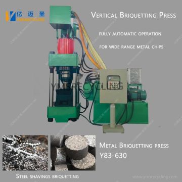 Machine de briquette métallique pour puces en acier