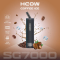 HCOW SG 7000Puffs 16ml Boş Tek Kullanımlık Vape Kalem
