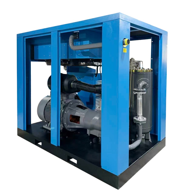 75HP screw air compressor