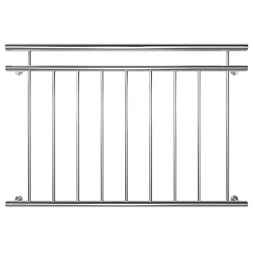 Rustproof Indoor 304 Stainless Steel French Balcony Railing