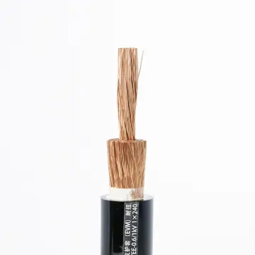 Movable flexible cable Lushan 88  EPR rubber insulated single core power cable wiring for power station