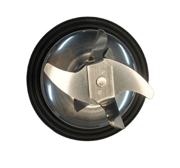 Stainless Steel Blender Replacement with Black Gasket