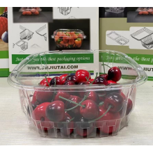 Plastic Clear Cherry Fruit Tub