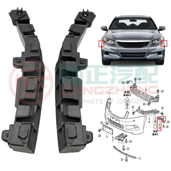 Wholesale Factory Front Bumper Mounting Braces for GAC Models: TRUMPCHI M8, GA6, GA8, GS3, GS8, EMPOW, and EMKOO 2023