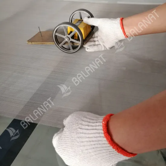 Stainless Steel Wire Mesh Plain Weave 120 Mesh