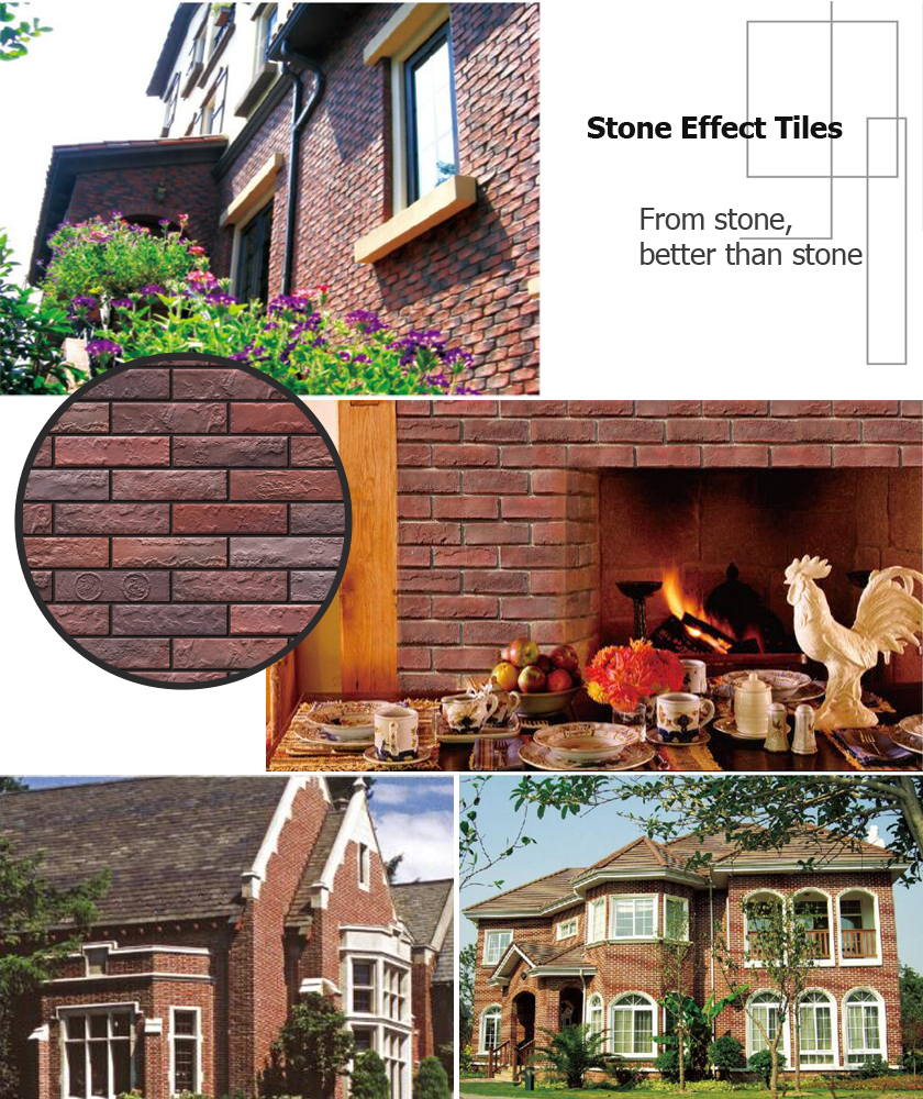 dry stone wall effect tiles