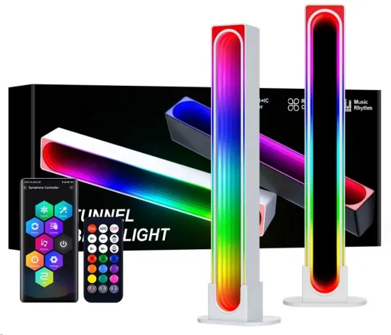 Smart Glide RGB Multicolor Music Sync LED Light Bar for Dynamic Gaming and Streaming