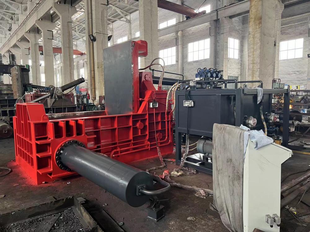 Hydraulic Baling Press For Aluminum Profile Pipes Tubes