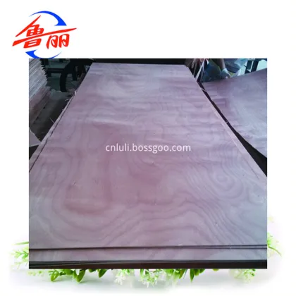 0.6mm Okoume veneer Natural Wood Veneer