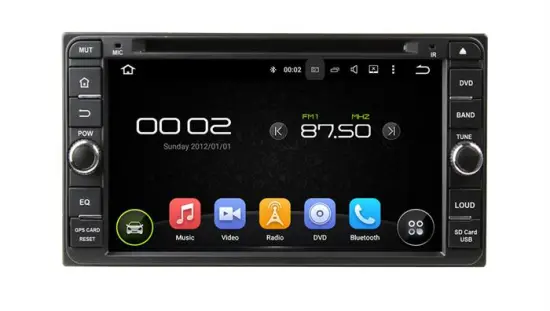 6.95 inch car audio gps for Corolla