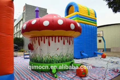 Funny inflatable Mushroom jumping castle,Inflatable Mushroom bounce houses,Inflatable Mushroom bouncy castle for sale