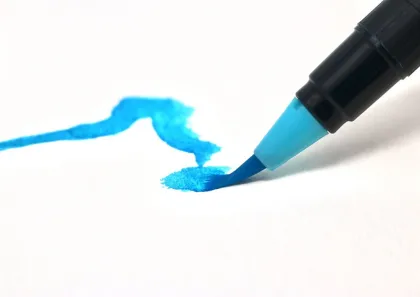 water color brush pen