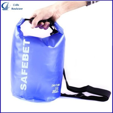 5L Waterproof Bag with Shoulder Strap Backpack Outdoor Sport Kayaking Drifting Boat