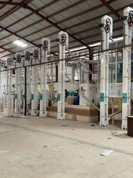 complete rice mill machine