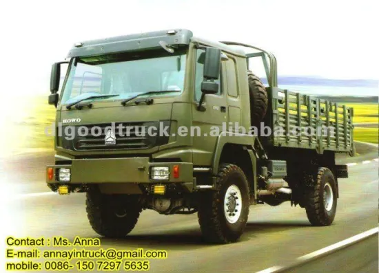 HOWO 4x4 All-wheel Military Truck Cargo Truck