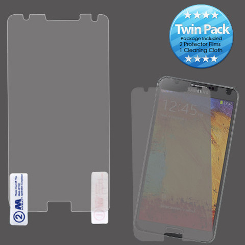 Screen Protector for Samsung Galaxy Note 3 (Twin Pack)