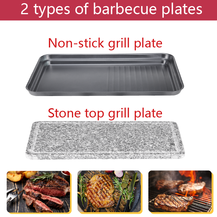 5 Temperature Controlled Barbecue Grill 4