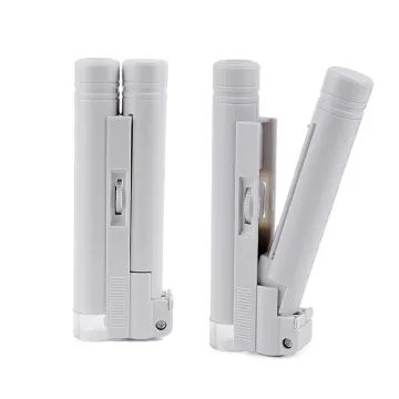 Pocket Portable LED Reading Light Magnifier with Microscope