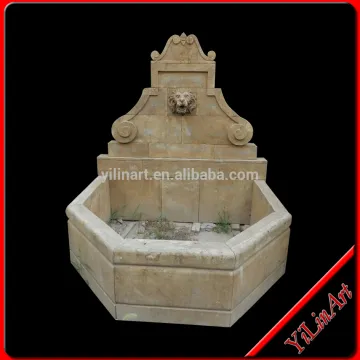 Antique Carving Marble Wall Fountain (YL-Z008)