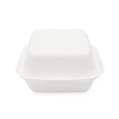 paper pulp lunch box custom food lunch burger box disposable