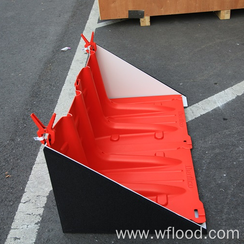 Mobile flood barrier for doors