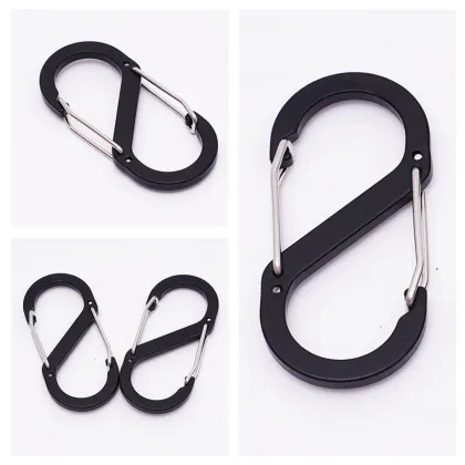 Aluminum S Type Carabiner Outdoor Sports Accessories