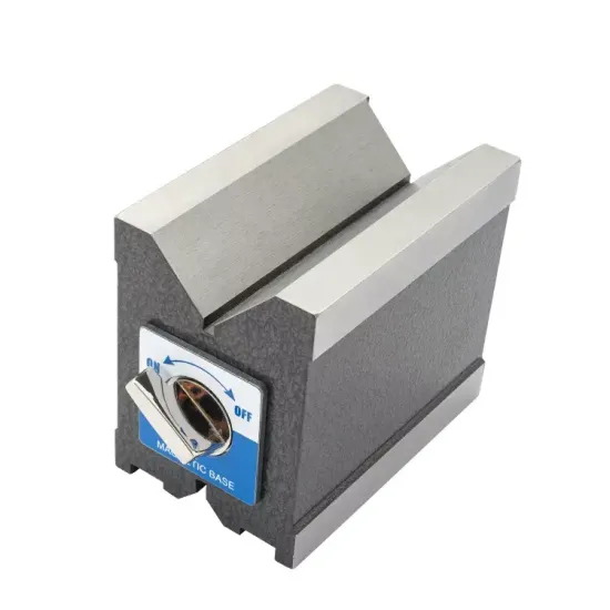 Dasqua High Quality 70 KG Magnetic Clamping V-Block with 2 Years Warranty