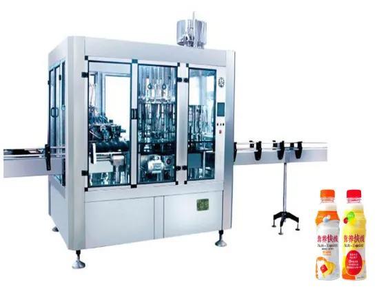 Full Automatic 5000B/H Drinking Yogurt Bottle Washing Filling Capping Machine