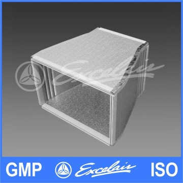Square aluminium ventilation air duct for air condition