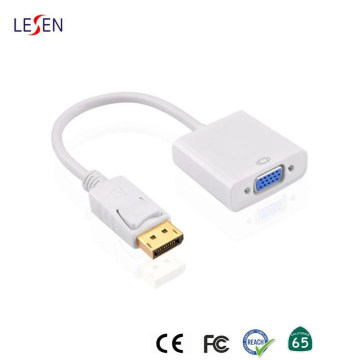 Male to Female Dp to VGA Adapter Cable
