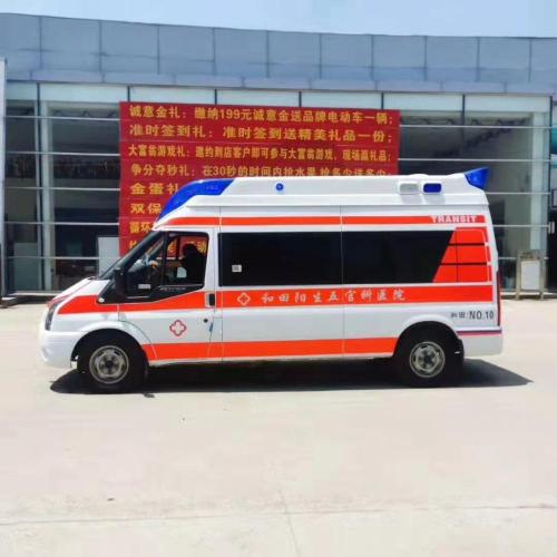 ICU Negative Pressure Available Ambulance Emergency Car