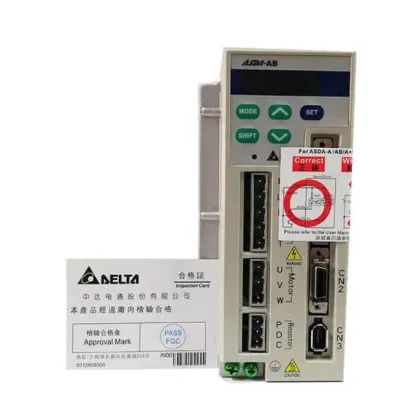 Delta Servo Drive 400W ASD-A0421-AB: New and Original