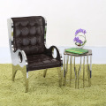 Desain modern luxuary dining chair dengan lengan