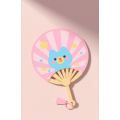 Ventilador de plástico personalizado com desenho animado