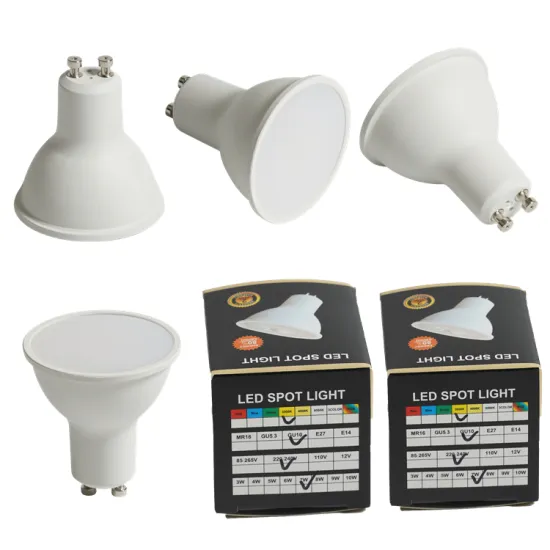 New European Standard 7W Linear GU10 LED Bulbs