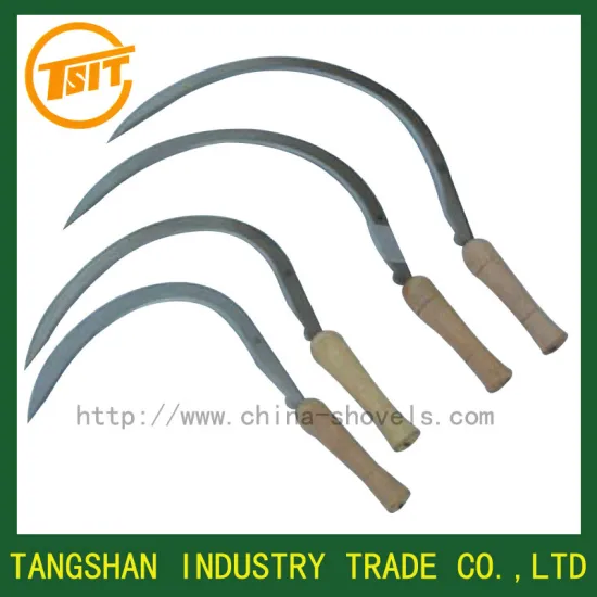 Garden and agriculture harvest steel grass farming sickle