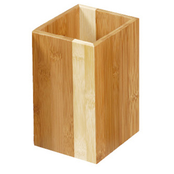 Bamboo Utensil Holder Wooden Kitchen Tool Holder