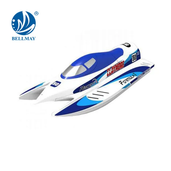 2.4GHz -2CH High Speed RC Boat equipped with a water-cooled motor