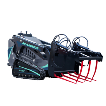 Kubota 4-cilinder motor gevolgde Mini Skid Steer Loader
