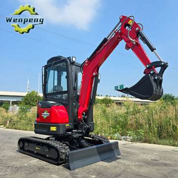 Compact 3 Ton Mini Crawler Excavator for Garden
