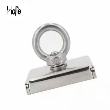 Magnetic fishing kit rubber coated neodymium magnets