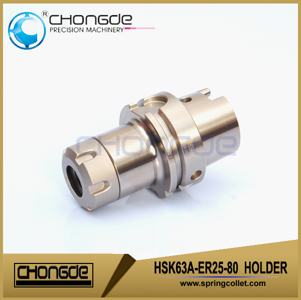 HSK63A-ER25-80 초정밀 CNC 공작 기계 홀더