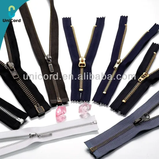 Fashion ykk metal zippers