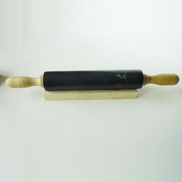 Black Marble Stone Rolling Pin