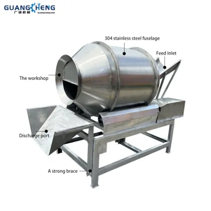 Factory Direct Sales: Custom Stainless Steel Drum Mixers for Real Stone Paint and Concrete