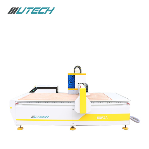 cnc máquina de corte de faca oscilante para couro