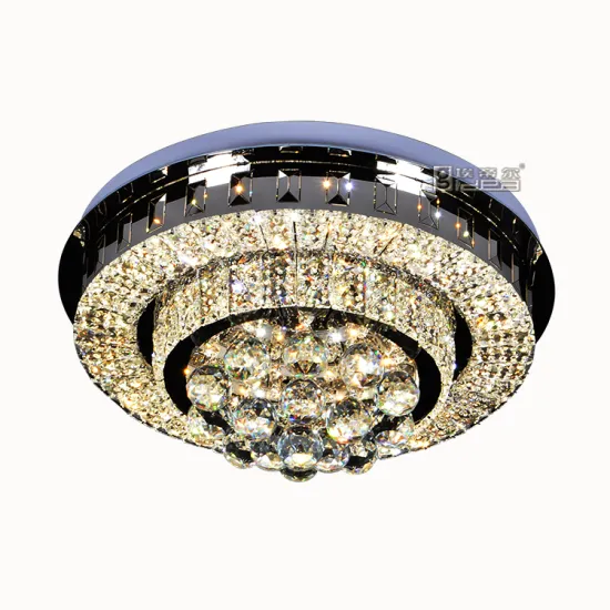 The factory exports crystal ball ceiling lamps